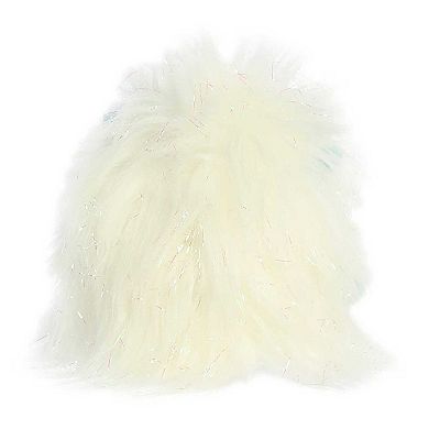 Aurora Mini White Holiday 4.5" Cuddles The Yeti Festive Stuffed Animal
