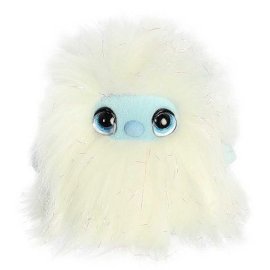 Aurora Mini White Holiday 4.5" Cuddles The Yeti Festive Stuffed Animal