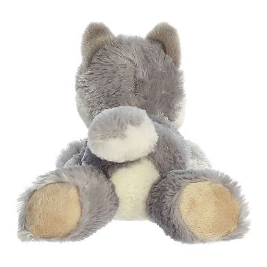 Aurora Small Gray Eco Nation Eco Softies 8" Wolf Stuffed Animal
