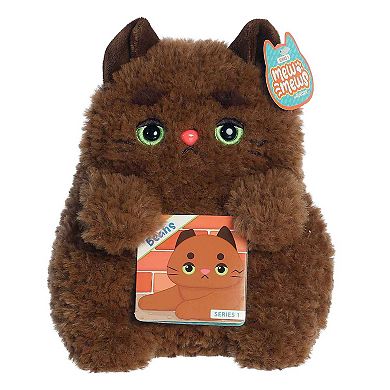 Aurora Small Brown Mewmews 8" Beans Playful Stuffed Animal
