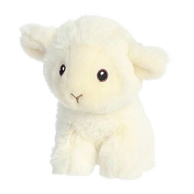 Aurora Mini White Eco Nation 5" Mini Lamb Stuffed Animal