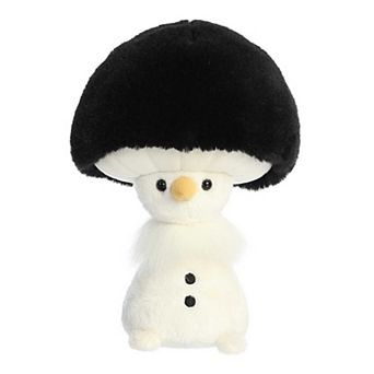 Aurora Small Fungi Friends 9" Snowman Festive Stuffed Animal