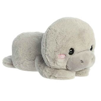 Aurora Small Gray Too Cute 9" Millie Manatee Playful Stuffed Animal