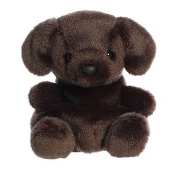 Aurora Mini Brown Palm Pals 5" Sienna Chocolate Lab Adorable Stuffed Animal