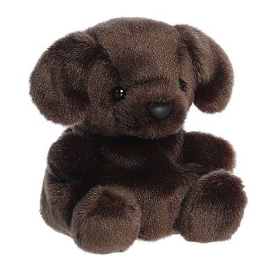 Aurora Mini Brown Palm Pals 5" Sienna Chocolate Lab Adorable Stuffed Animal