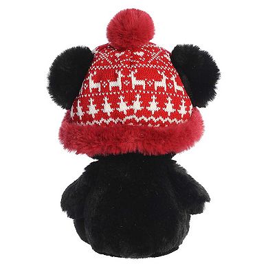 Aurora Large Black Holiday 13" Baby Bear Bucky Festive Stuffed Animal