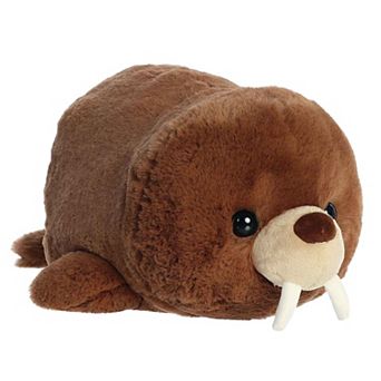 Aurora Medium Brown Spudsters 10" William Walrus Adorable Stuffed Animal