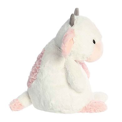 Aurora Large Pink Huggle Pals 12.5" Serene Strawberry Cow Cuddly Stuffed Animal