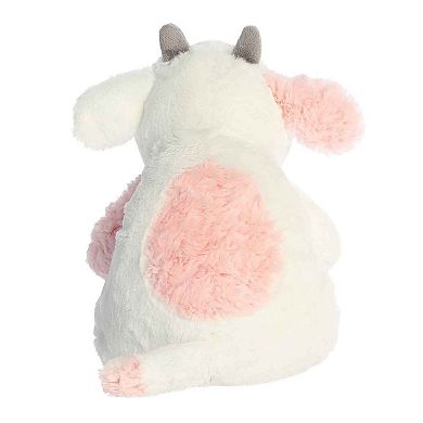 Aurora Large Pink Huggle Pals 12.5" Serene Strawberry Cow Cuddly Stuffed Animal