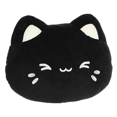 Aurora Medium Black Sesame Tasty Peach 10" Meowchi Face Plush Enchanting Stuffed Animal