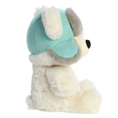 Aurora Large White Holiday 13" Baby Bear Benny Festive Stuffed Animal