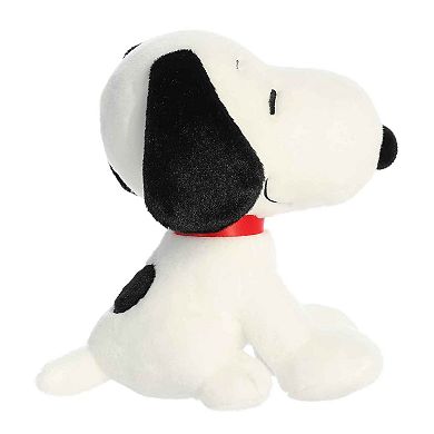 Aurora Small Seated Peanuts 9" Snoopy Timeless Stuffed Animal