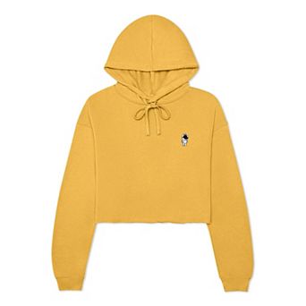 Dalix Astronaut Cropped Fleece Hoodie