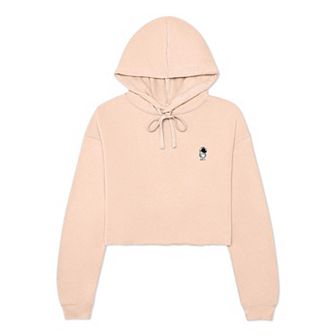 Dalix Astronaut Cropped Fleece Hoodie