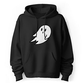 Dalix Giant Ghost Fleece Hoodie