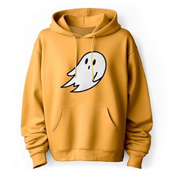 Dalix Giant Ghost Fleece Hoodie
