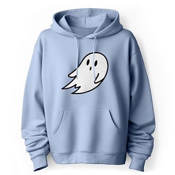 Dalix Giant Ghost Fleece Hoodie