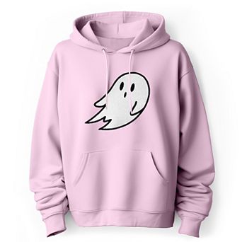 Dalix Giant Ghost Fleece Hoodie