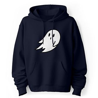 Dalix Giant Ghost Fleece Hoodie