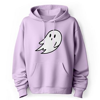 Dalix Giant Ghost Fleece Hoodie