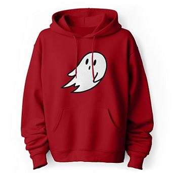Dalix Giant Ghost Fleece Hoodie