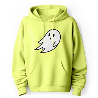 Dalix Giant Ghost Fleece Hoodie