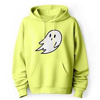 Dalix Giant Ghost Fleece Hoodie