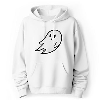 Dalix Giant Ghost Fleece Hoodie