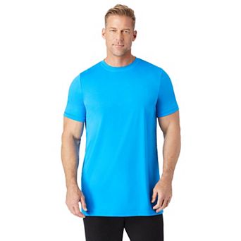 KingSize Men's Big & Tall No Sweat Longer-Length Short Sleeve Crewneck Tee