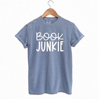 Book Junkie Garment Dyed Tees