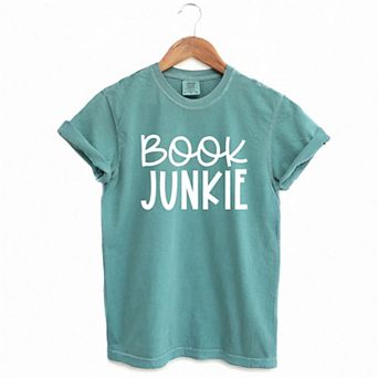 Book Junkie Garment Dyed Tees
