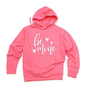 Be Mine Cursive Hoodie