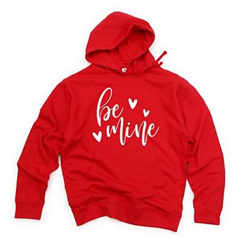 Be Mine Cursive Hoodie