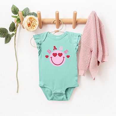 Babe Smile Baby Flutter Sleeve Bodysuit