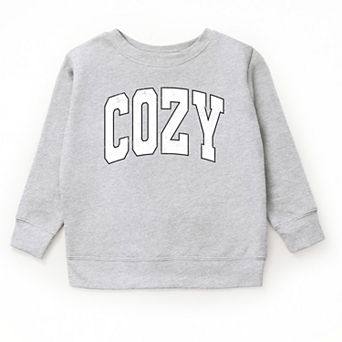 Cozy Worn Varsity - Kids Youth Sweatshirt