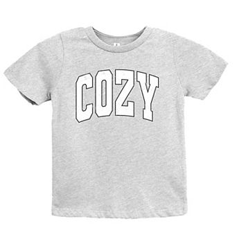 Cozy Worn Varsity - Kids Youth Short Sleeve Tee
