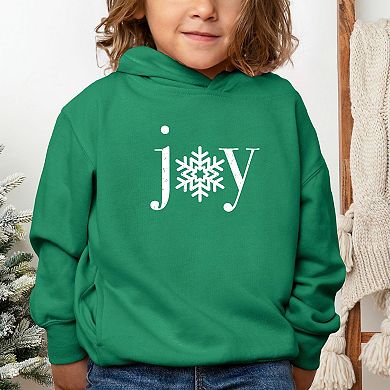 Joy Snowflake Toddler Graphic Hoodie
