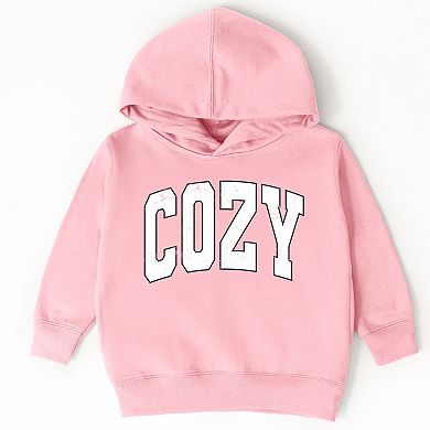 Cozy Worn Varsity - Toddler Hoodie