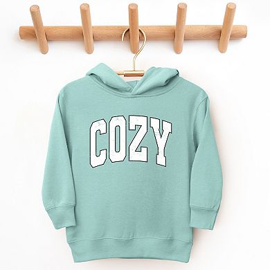 Cozy Worn Varsity - Toddler Hoodie