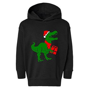 Dino Present Toddler Graphic Hoodie
