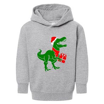 Dino Present Toddler Graphic Hoodie