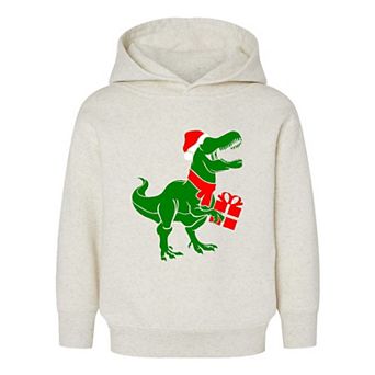 Dino Present Toddler Graphic Hoodie