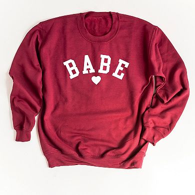 Simply Sage Market Babe Heart Sweatshirt
