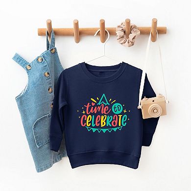 Time To Celebrate Youth Ultra-Soft Graphic Sweatshirt