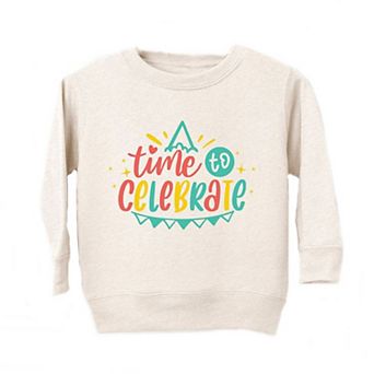 Time To Celebrate Youth Ultra-Soft Graphic Sweatshirt