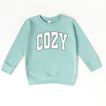 Cozy Worn Varsity - Kids Toddler Sweatshirt