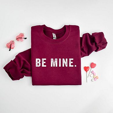 Be Mine Block Sweatshirt