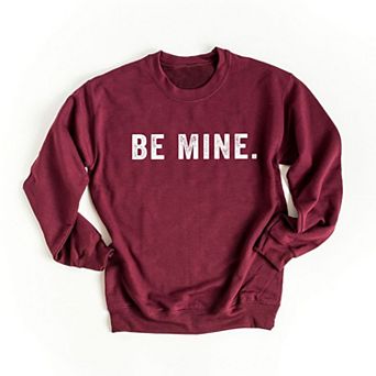 Be Mine Block Sweatshirt