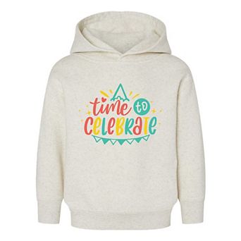 Time To Celebrate Toddler Graphic Hoodie