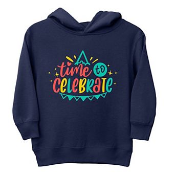 Time To Celebrate Toddler Graphic Hoodie